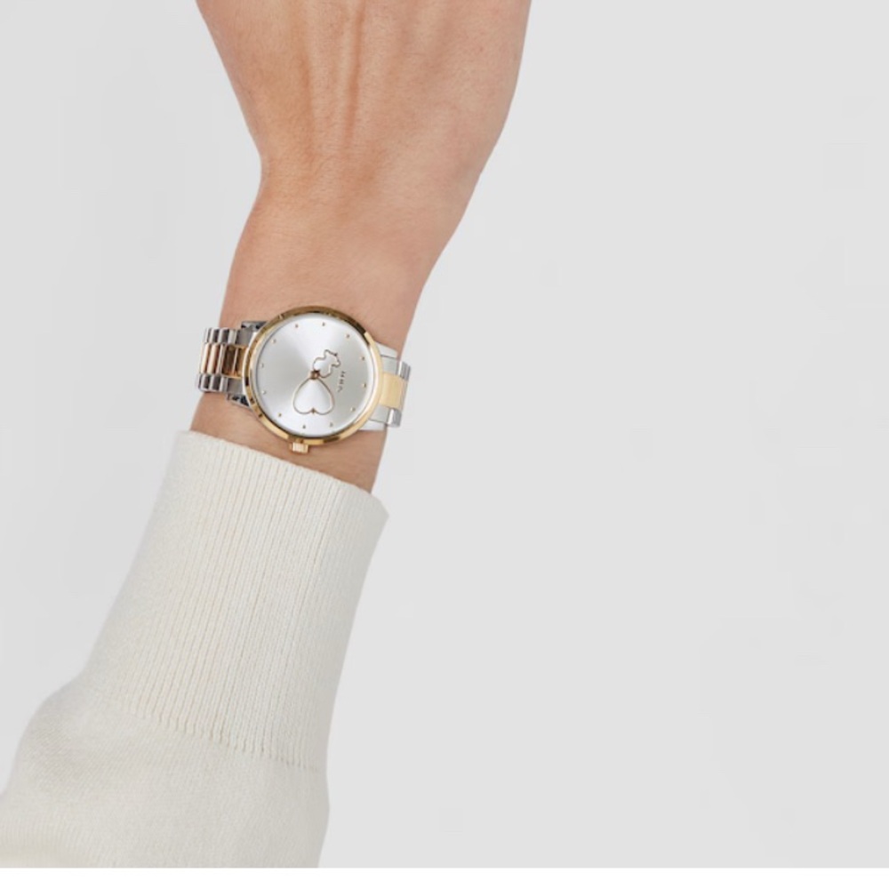 Tous Two-Tone Gold and Silver Bear Time Watch - Picture 5 of 5